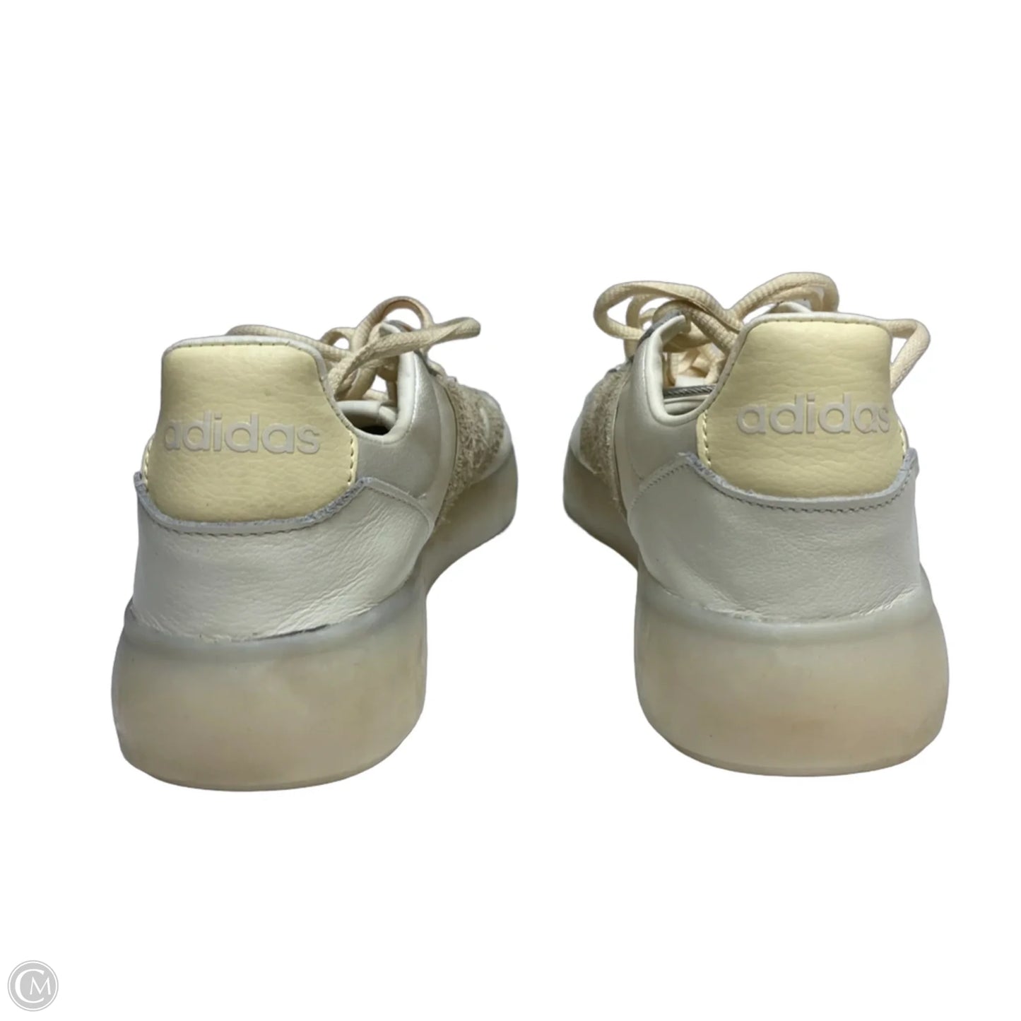 Shoes Sneakers By Adidas In Cream, Size: 8.5