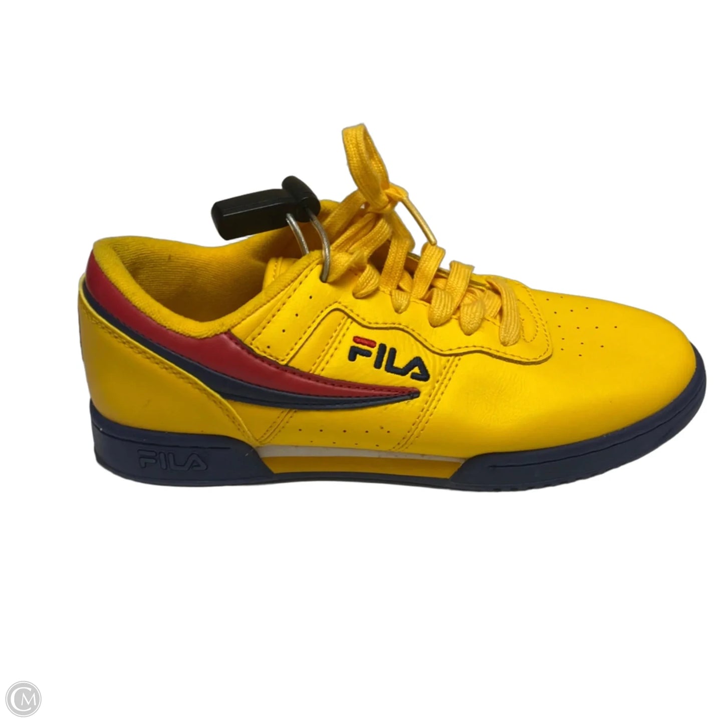 Shoes Sneakers By Fila In Yellow, Size: 9