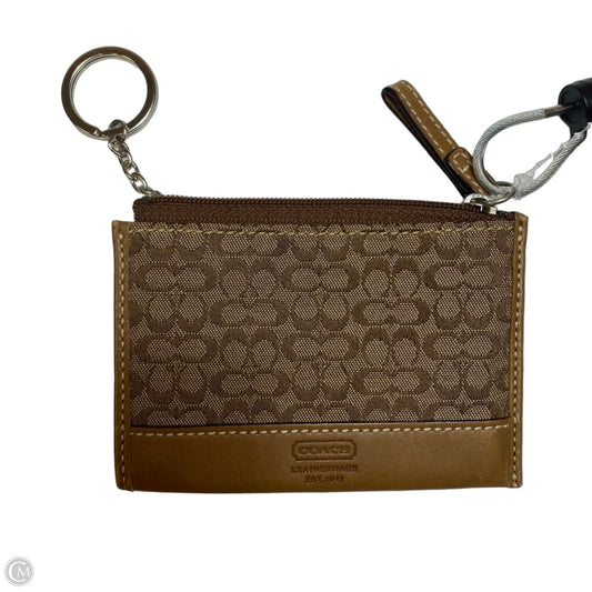 Id/card Holder By Coach, Size: Small
