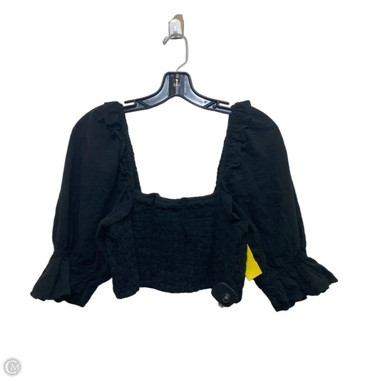 Top Short Sleeve By We The Free In Black, Size: L