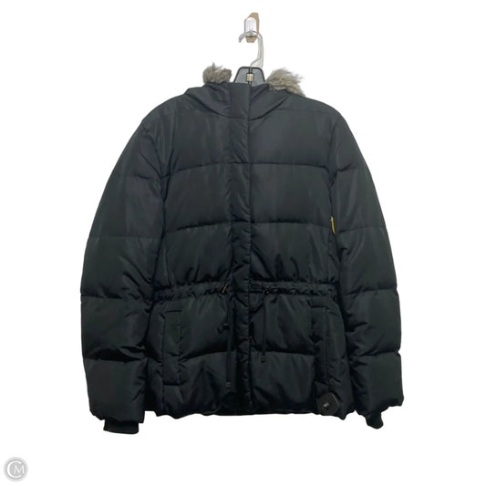 Jacket Puffer & Quilted By Banana Republic In Black, Size: L