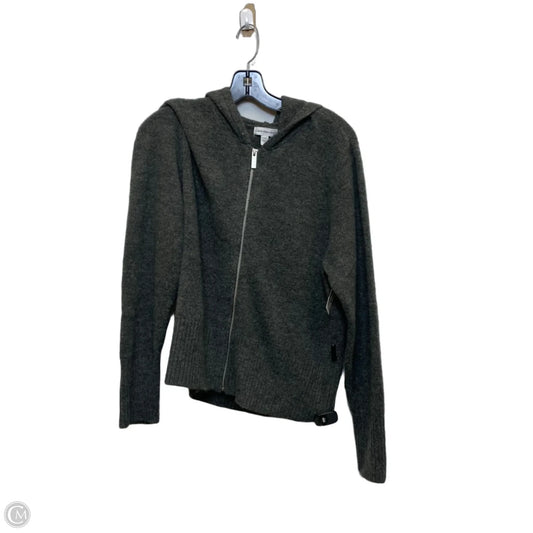 Cardigan By Calvin Klein In Grey, Size: Xl