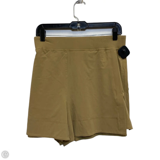 Athletic Shorts Designer By Lululemon In Tan, Size: Xl