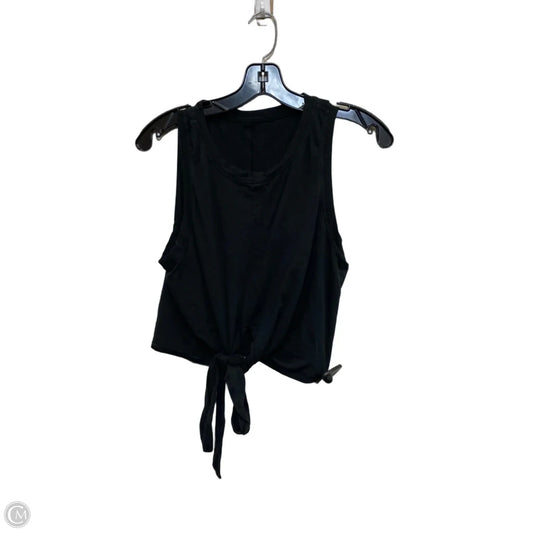 Athletic Tank Top Designer By Lululemon In Black, Size: M