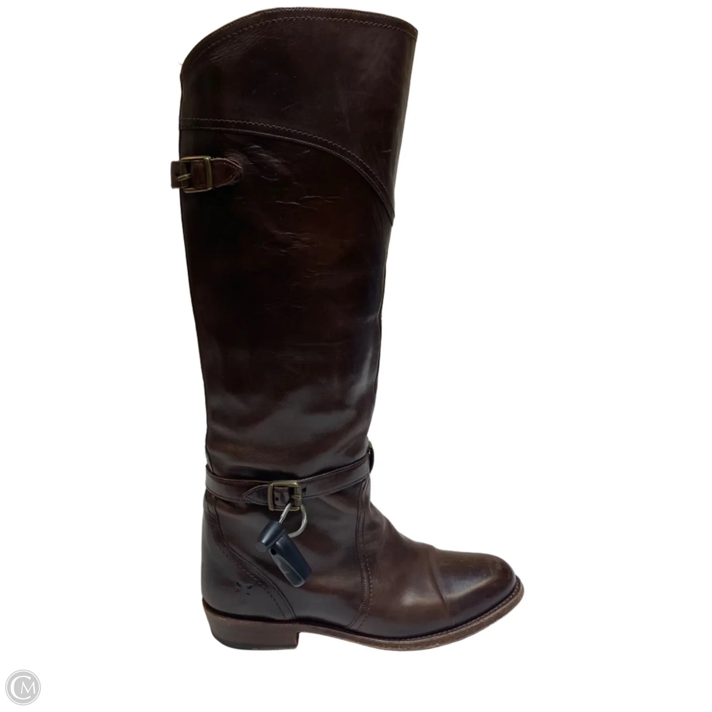 Boots Designer By Frye In Brown, Size: 6