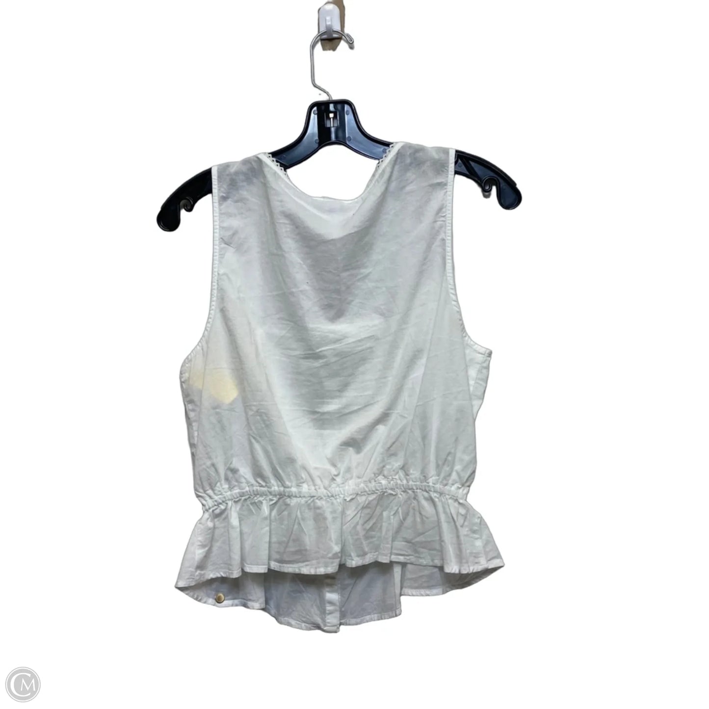 Top Sleeveless By Old Navy In White, Size: S