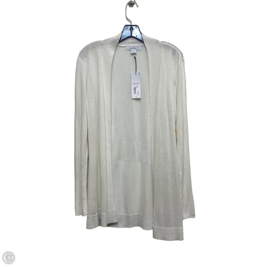 Cardigan By Liz Claiborne In White, Size: M