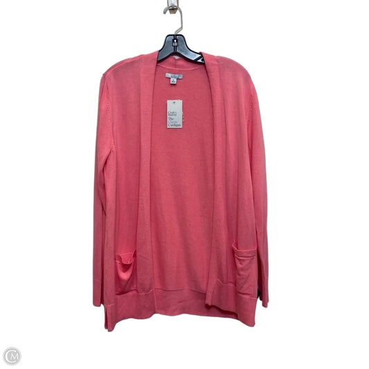 Cardigan By Croft And Barrow In Pink, Size: M