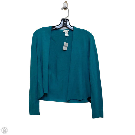 Cardigan By J. Jill In Green, Size: Xs