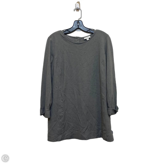 Tunic Long Sleeve By J. Jill In Grey, Size: L