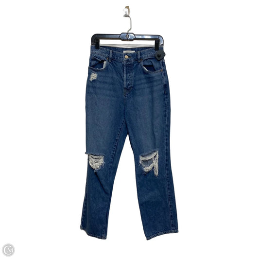 Jeans Straight By Pacsun In Blue Denim, Size: 2