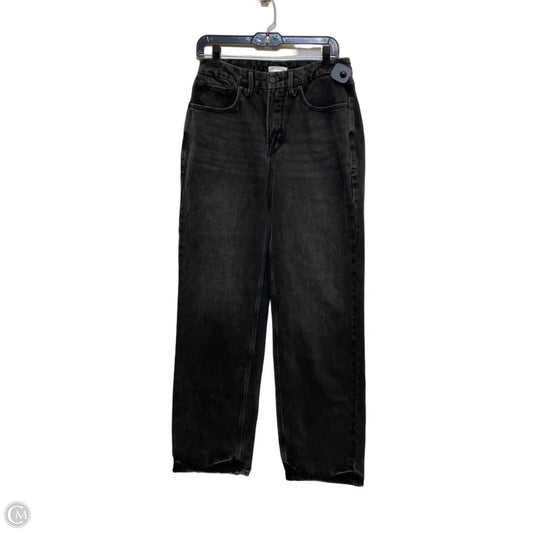Jeans Designer By Good American In Black Denim, Size: 4