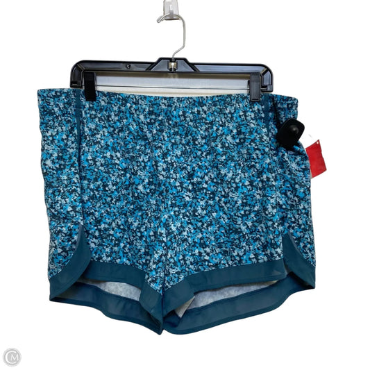 Athletic Shorts By Athleta In Blue, Size: Xl