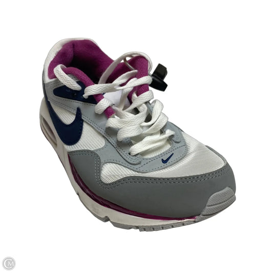 Shoes Athletic By Nike In Grey & Purple, Size: 9
