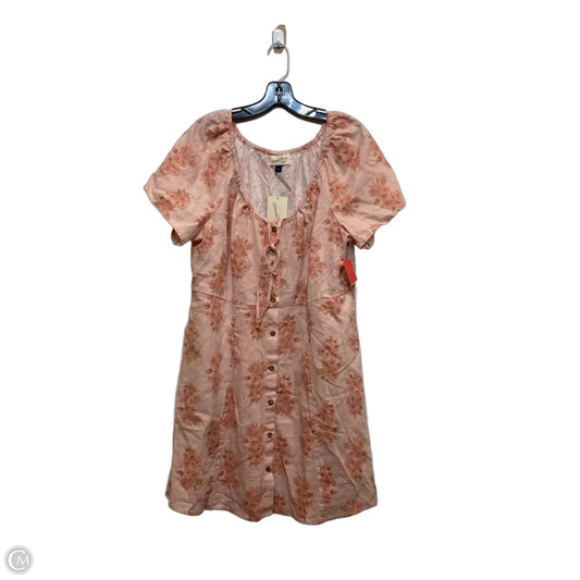 Dress Casual Short By Universal Thread In Pink, Size: L
