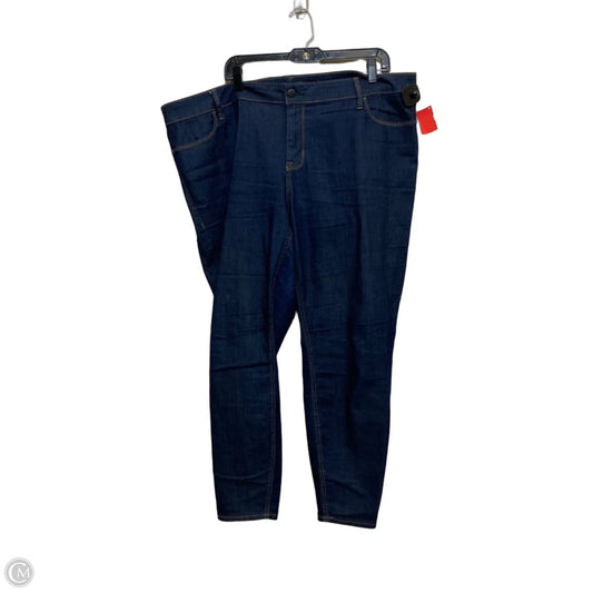 Jeans Skinny By Old Navy In Blue Denim, Size: 22