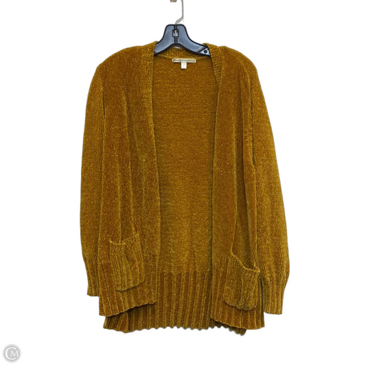 Cardigan By Seven 7 In Yellow, Size: Xl