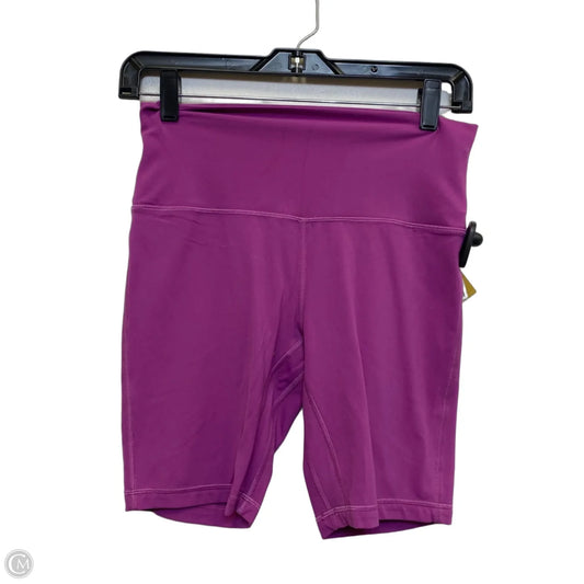 Athletic Shorts Designer By Lululemon In Purple, Size: M