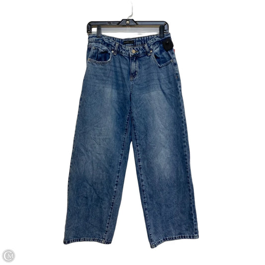 Jeans Wide Leg By Sincerely Jules In Blue Denim, Size: 4