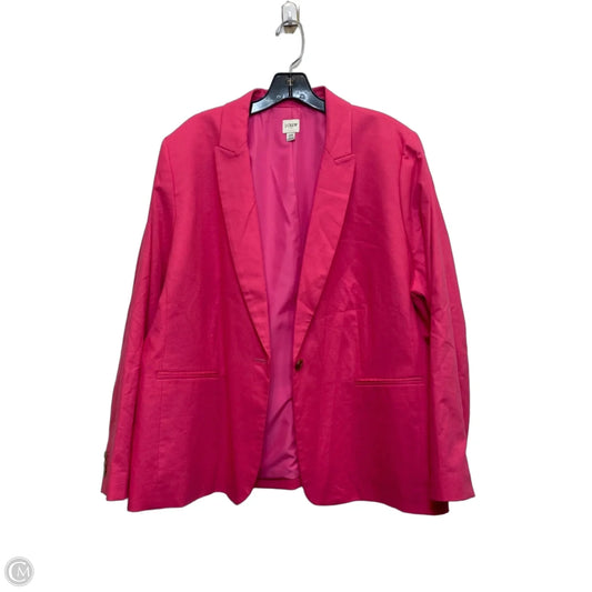 Blazer By J. Crew In Pink, Size: 3x