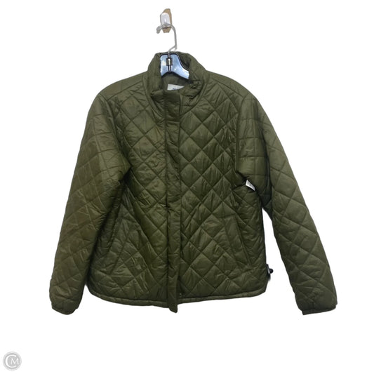 Jacket Puffer & Quilted By Old Navy In Green, Size: M