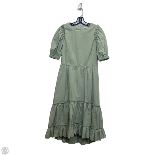 Dress Casual Midi By English Factory In Green, Size: S