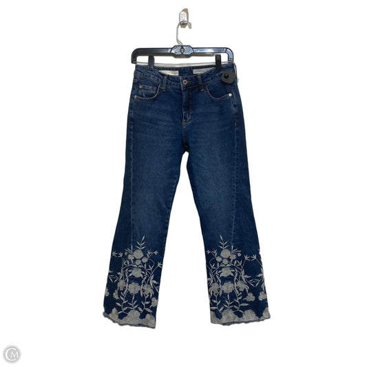 Jeans Boot Cut By Pilcro In Blue Denim, Size: 2