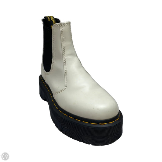 Boots Designer By Dr Martens In White, Size: 5