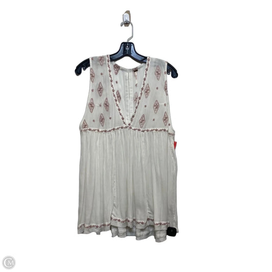 Top Sleeveless By Free People In White, Size: Xs