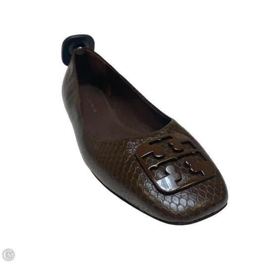 Shoes Designer By Tory Burch In Brown, Size: 6