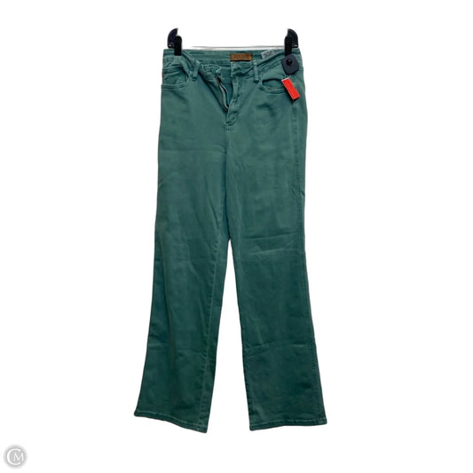 Jeans Straight By Judy Blue In Green Denim, Size: 6