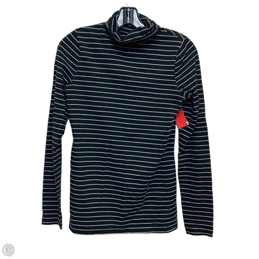 Top Long Sleeve By Merona In Black, Size: S