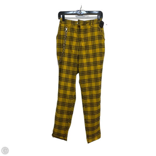 Pants Other By Hot Topic In Black & Yellow, Size: S