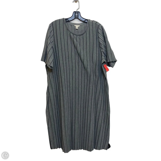 Dress Casual Short By Cato In Grey, Size: 1x