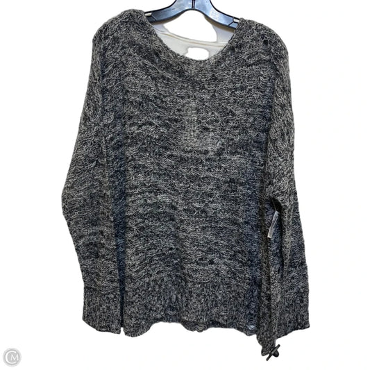 Sweater By Kimichi Blue In Black & Grey, Size: S
