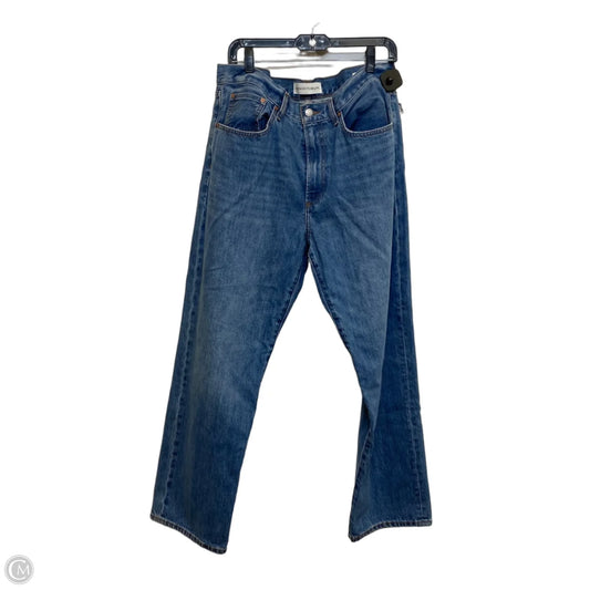 Jeans Boyfriend By Denim Forum In Blue Denim, Size: 14