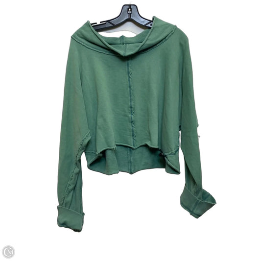 Top Long Sleeve By Free People In Green, Size: L