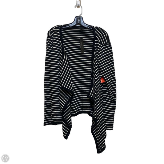 Cardigan By Talbots In Black & White, Size: L