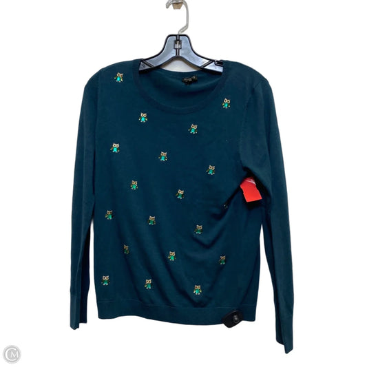 Sweater By Talbots In Green, Size: S