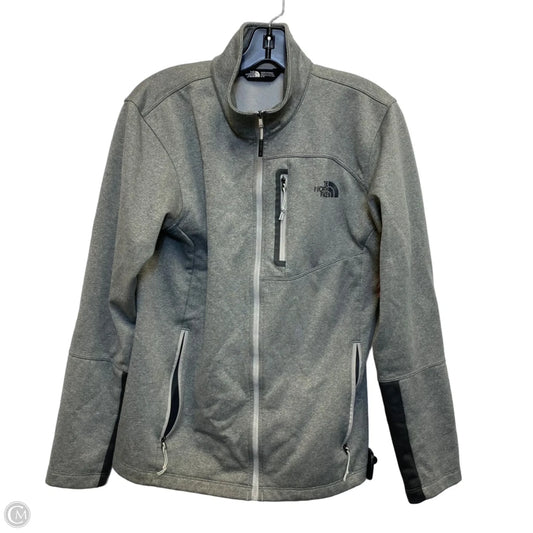 Athletic Jacket By The North Face In Grey, Size: S