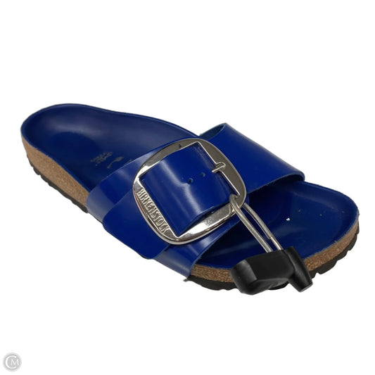 Sandals Flats By Birkenstock In Blue, Size: 8.5