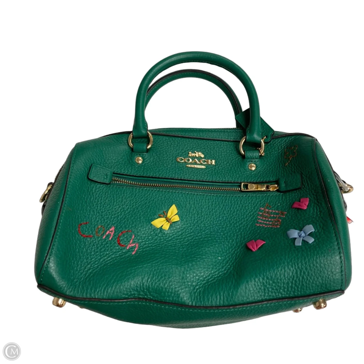 Handbag Designer By Coach, Size: Medium