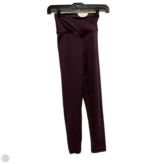 Athletic Leggings By Aerie In Purple, Size: S