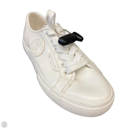 Shoes Sneakers By Sam And Libby In White, Size: 8