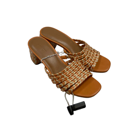 Sandals Heels Block By Universal Thread  Size: 7