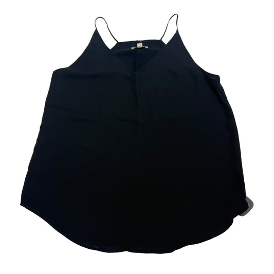 Black Top Sleeveless Loft, Size M