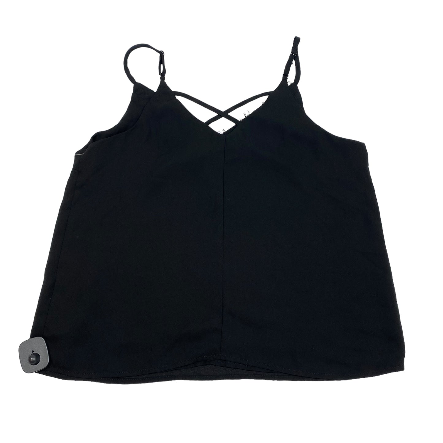 Black Top Sleeveless Mi Ami, Size M