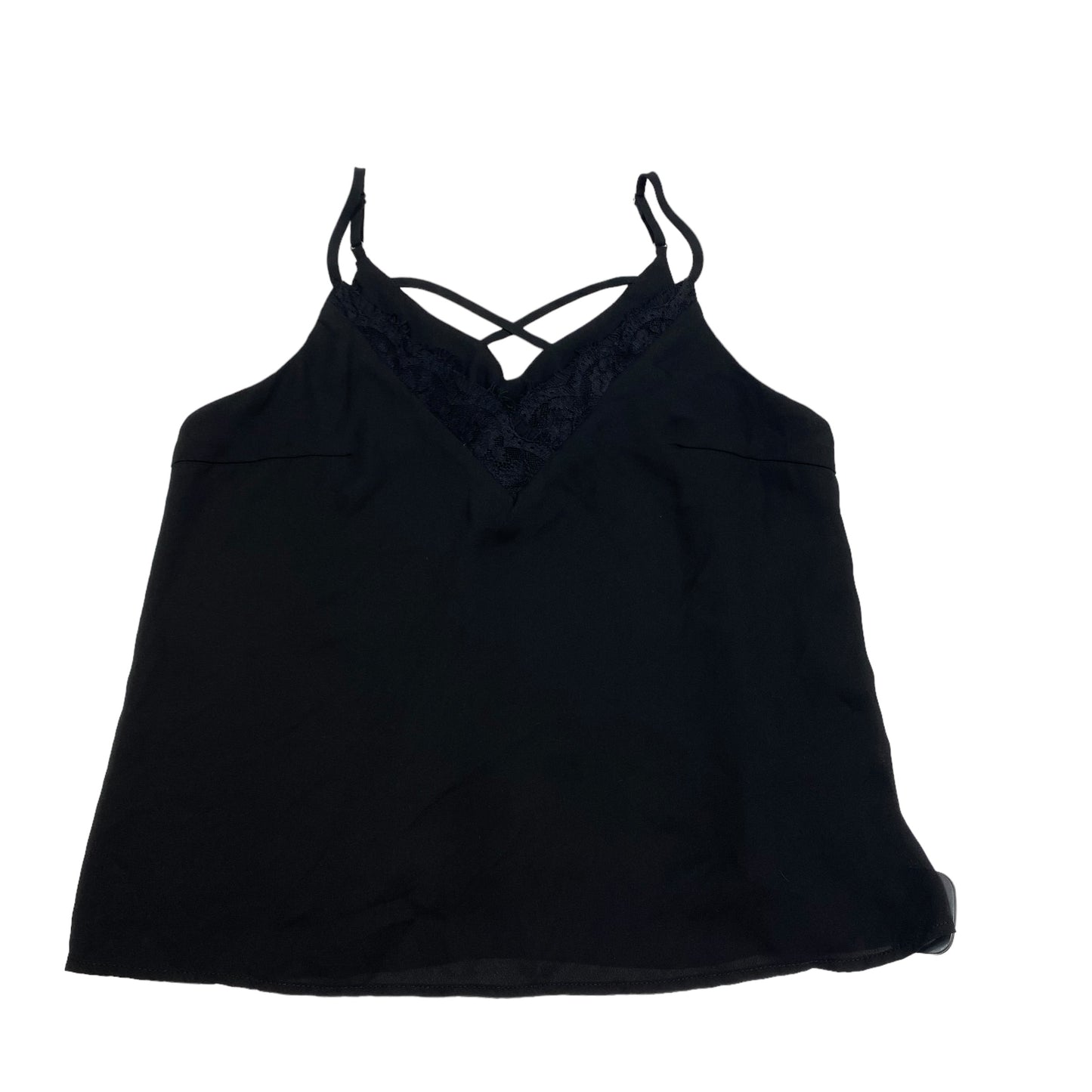 Black Top Sleeveless Mi Ami, Size M