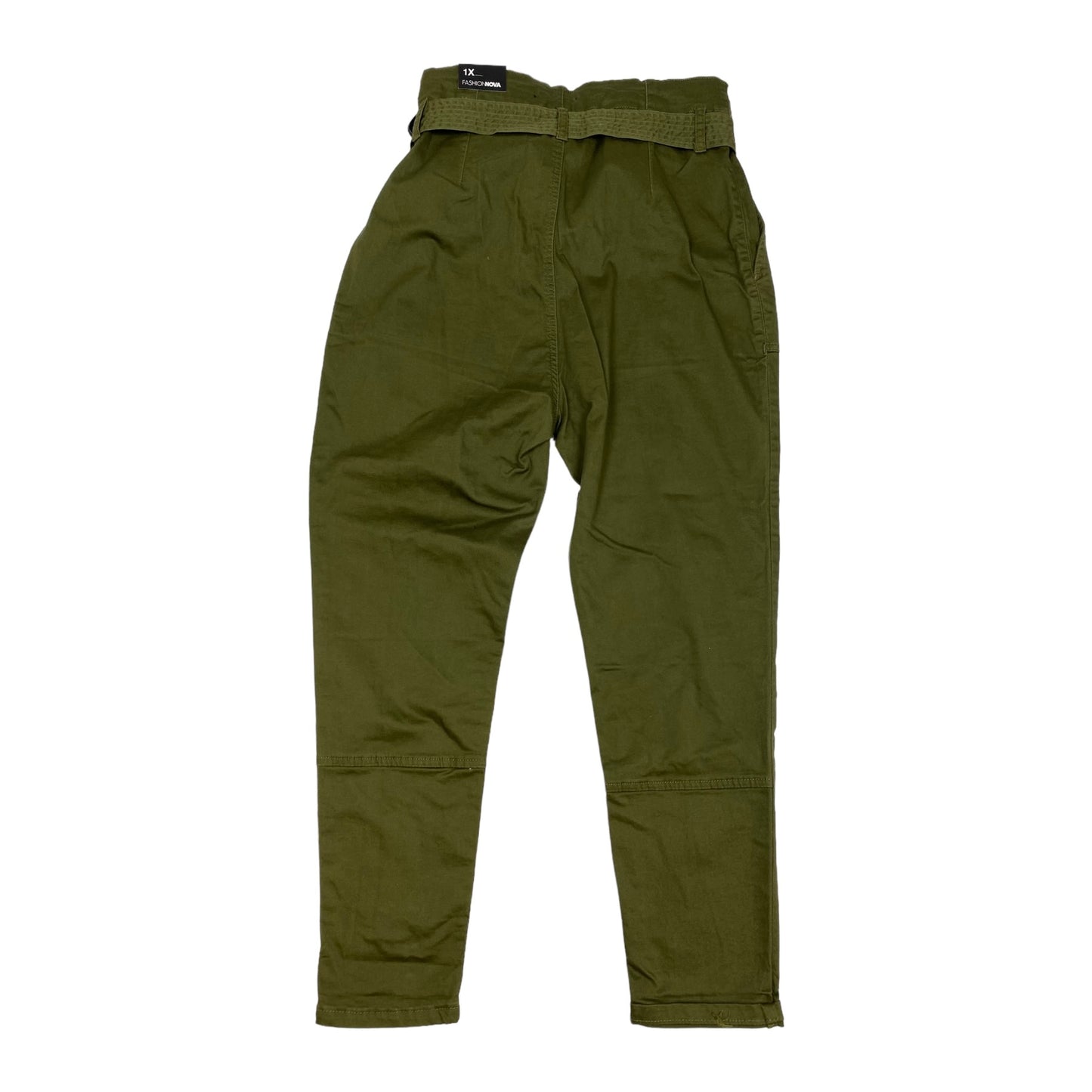 Green Pants Cargo & Utility Fashion Nova, Size 1x