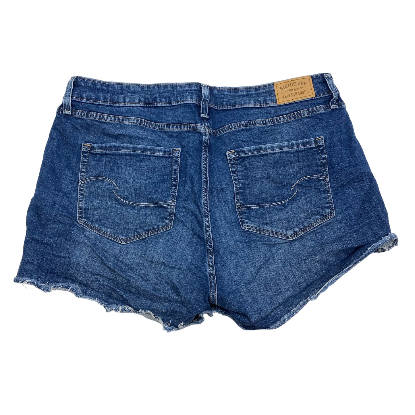 Blue Denim Shorts Levis, Size 16